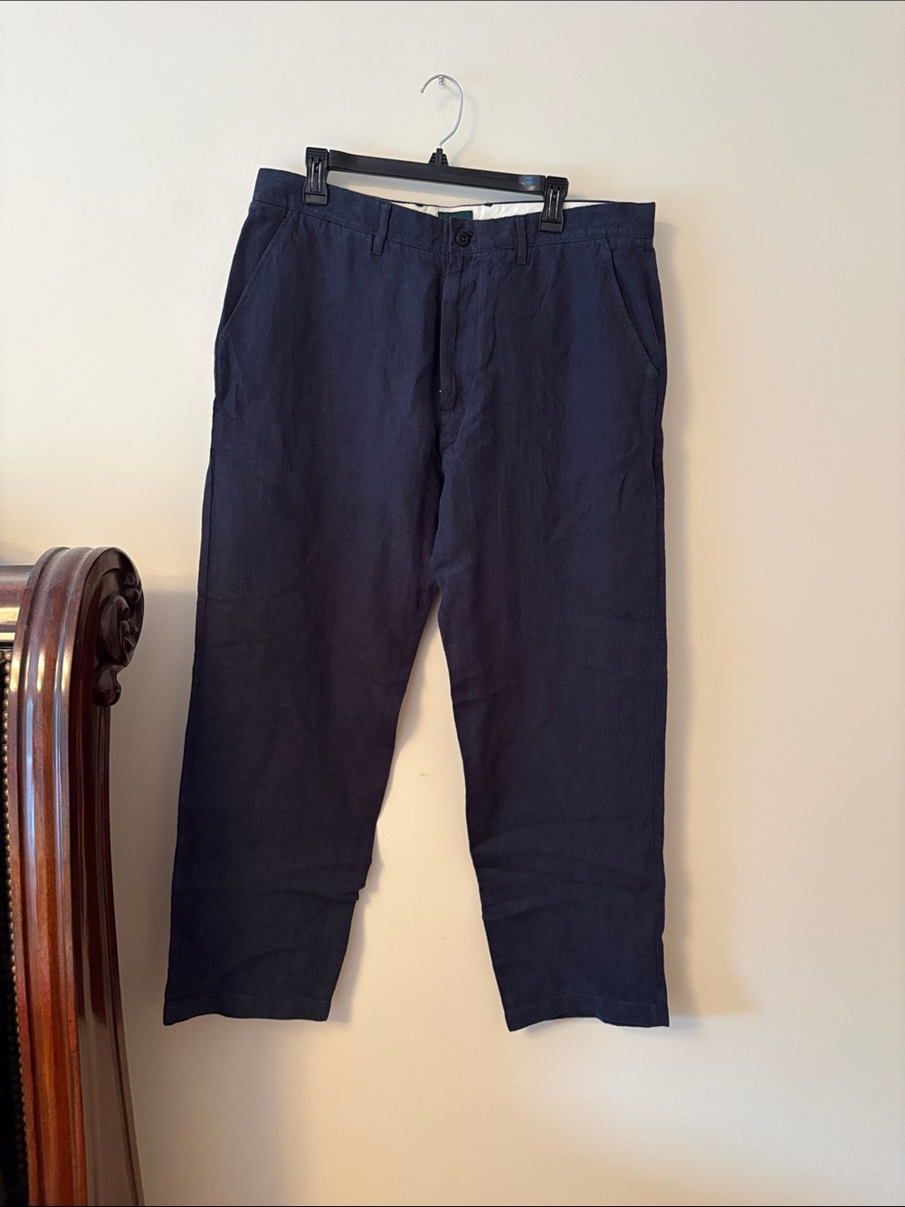 J. Crew Navy Chinos - Straight Leg Casual Pants
